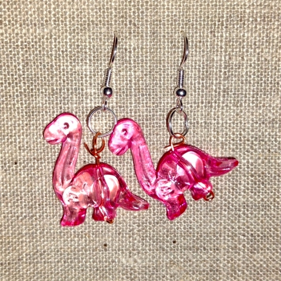 Dinosaur 🦕 earrings - Picture 7 of 7